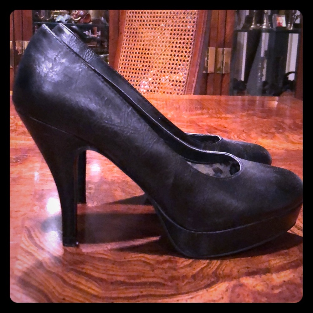 Black heels